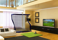 如何在家里安裝室內高爾夫模擬器？